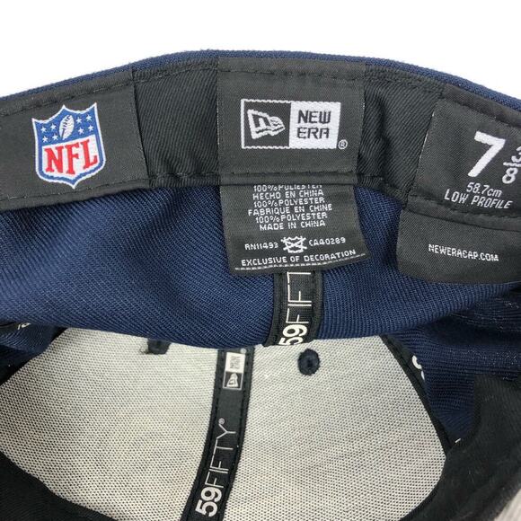 Los Angeles LA Rams NFL New Era Cap Hat 7 1/8 NWT - Picture 8 of 10